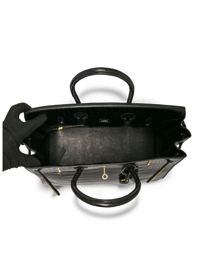 Birkin 35 crocodile porosus Hermès