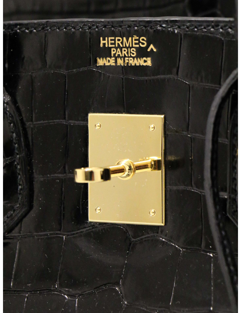 Birkin 35 crocodile porosus Hermès