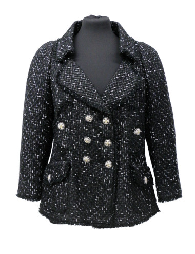 Veste CHANEL croisée Paris-Versailles T 38