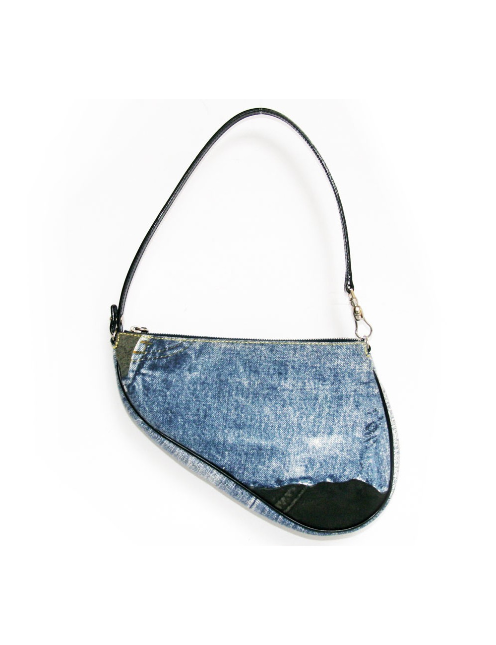 Sac selle Christian dior imprimé jean