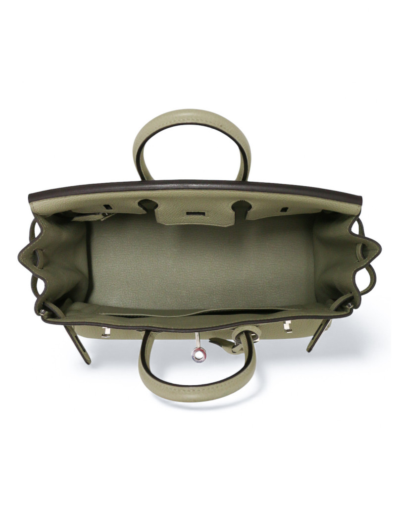 Sac Hermès Birkin 25 togo sauge