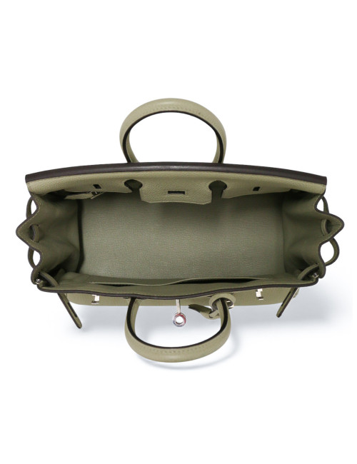 Sac Hermès Birkin 25 togo sauge