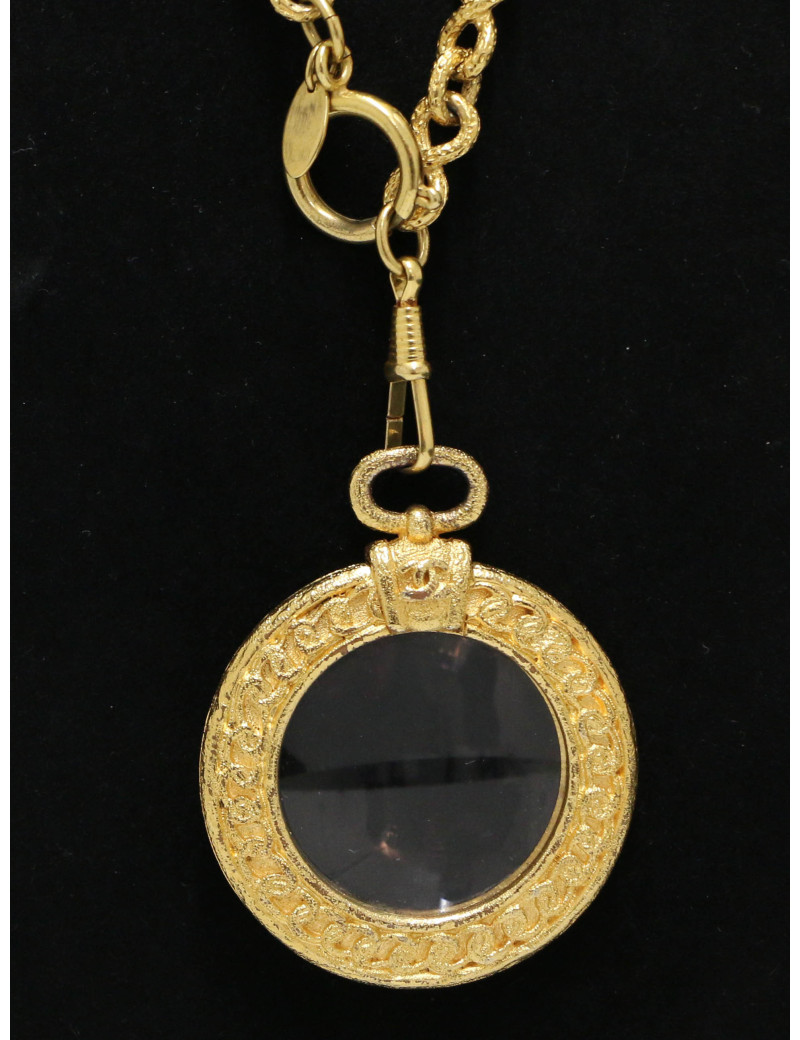 Sautoir loupe Chanel vintage