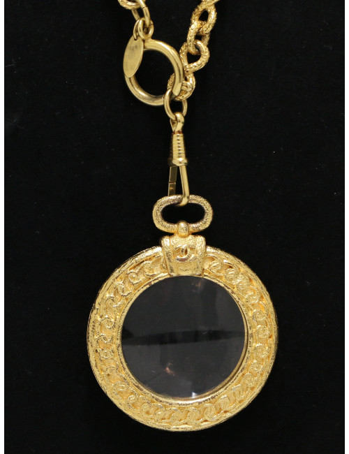 Sautoir loupe Chanel vintage