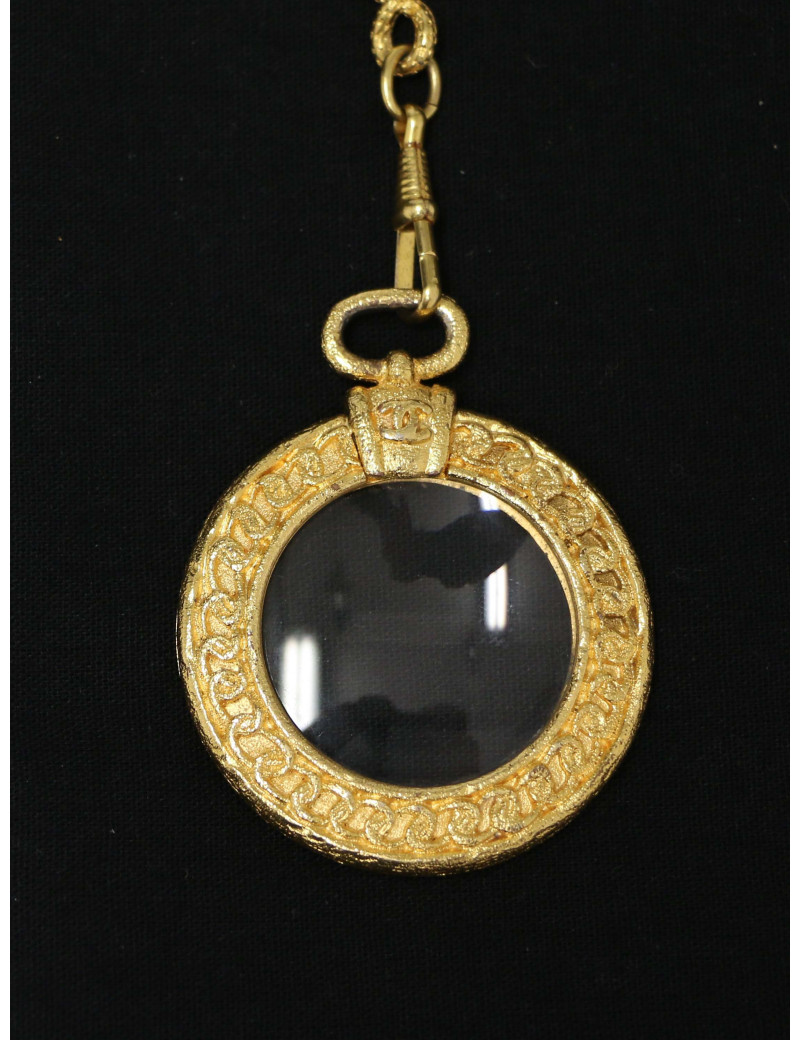 Sautoir loupe Chanel vintage