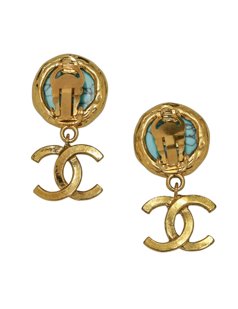 Clips CC pendant pâte de verre