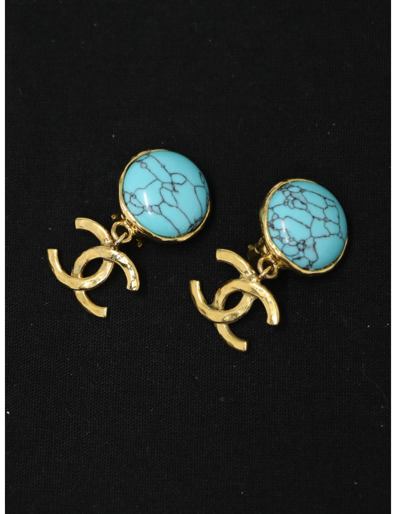 Clips CC pendant pâte de verre