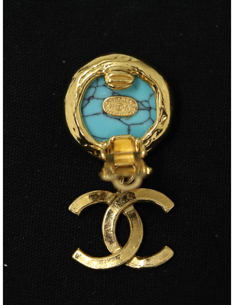 Clips CC pendant pâte de verre