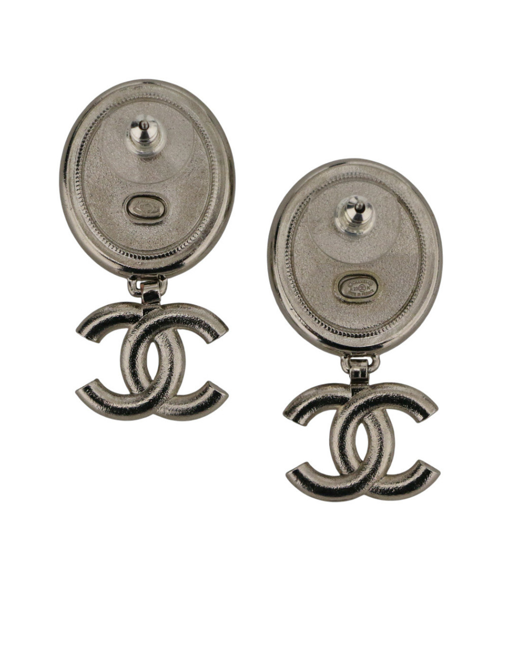 Boucles d'oreilles Chanel étoiles pendantes