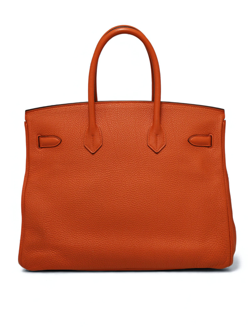 Sac Hermès Birkin 35 orange H