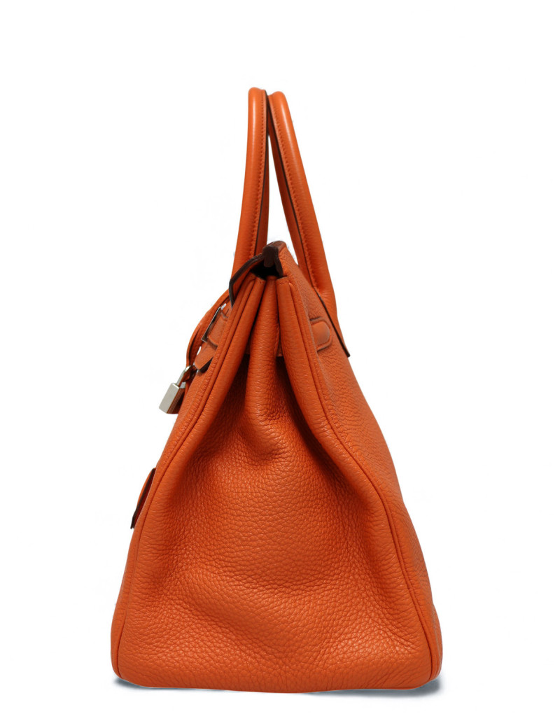 Sac Hermès Birkin 35 orange H