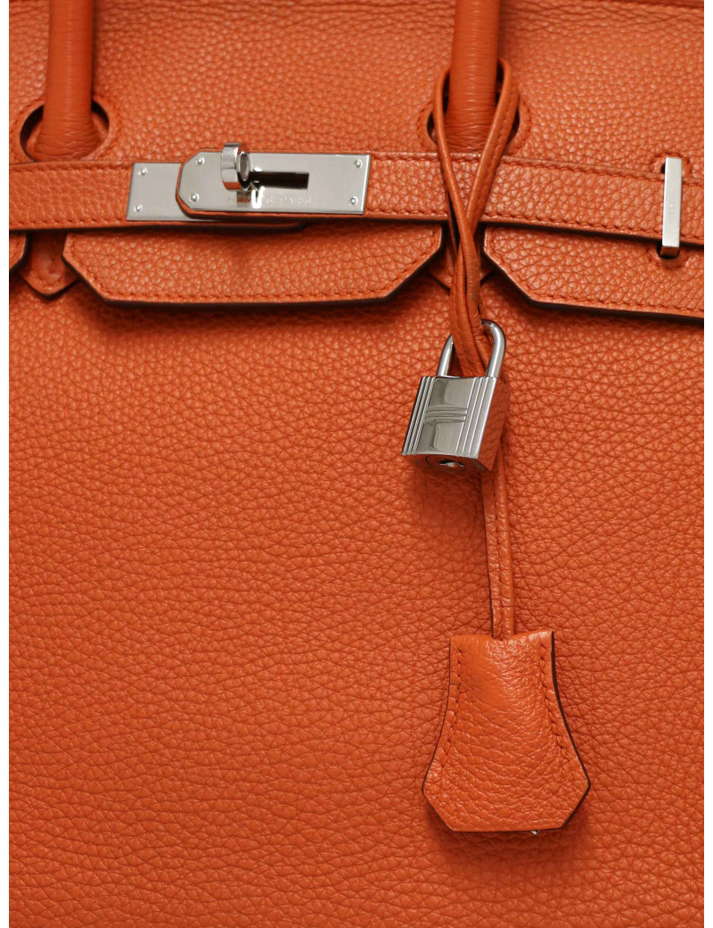 Sac Hermès Birkin 35 orange H