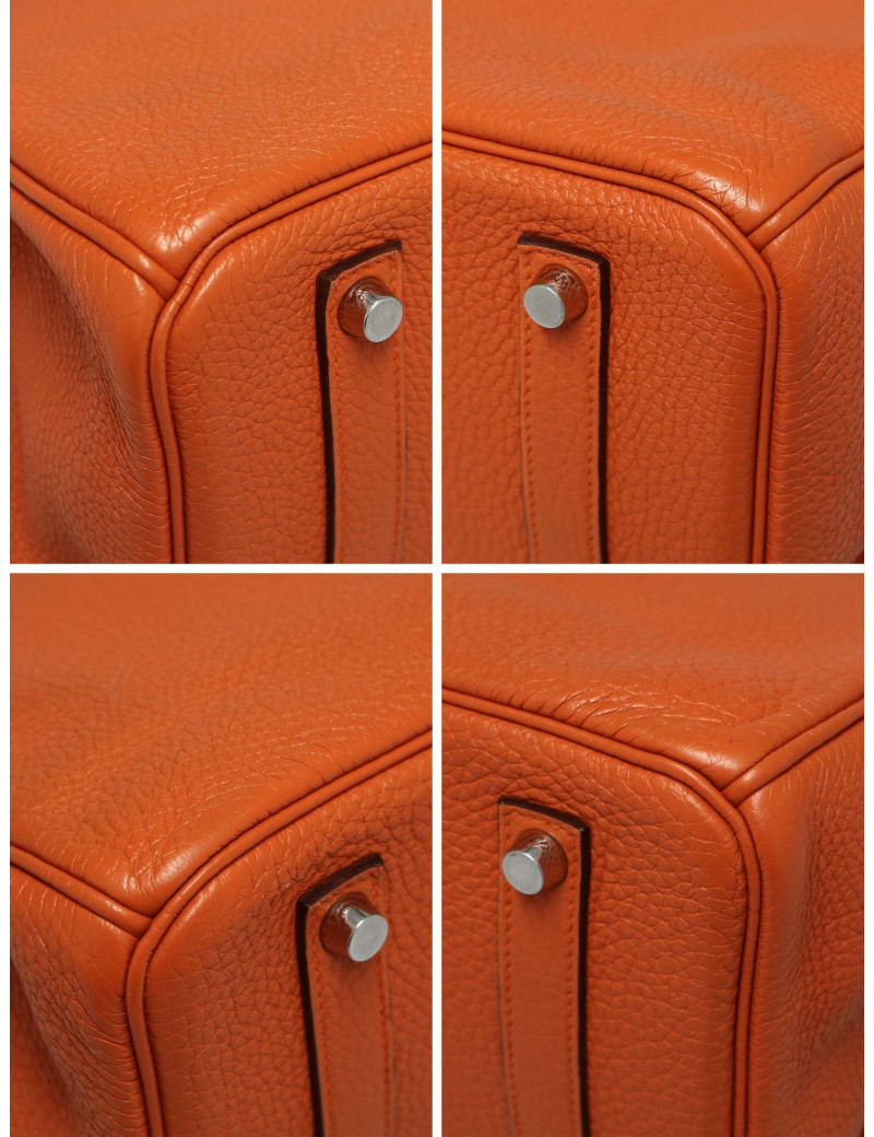 Sac Hermès Birkin 35 orange H