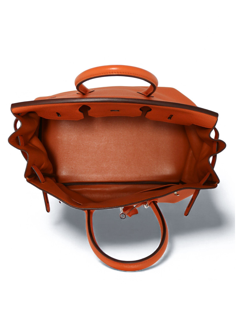 Sac Hermès Birkin 35 orange H