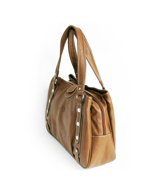 Sac TOD'S en cuir marron
