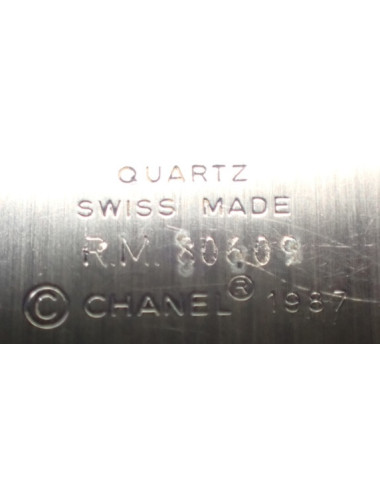 Montre Chanel Première en cuir et acier doré 2