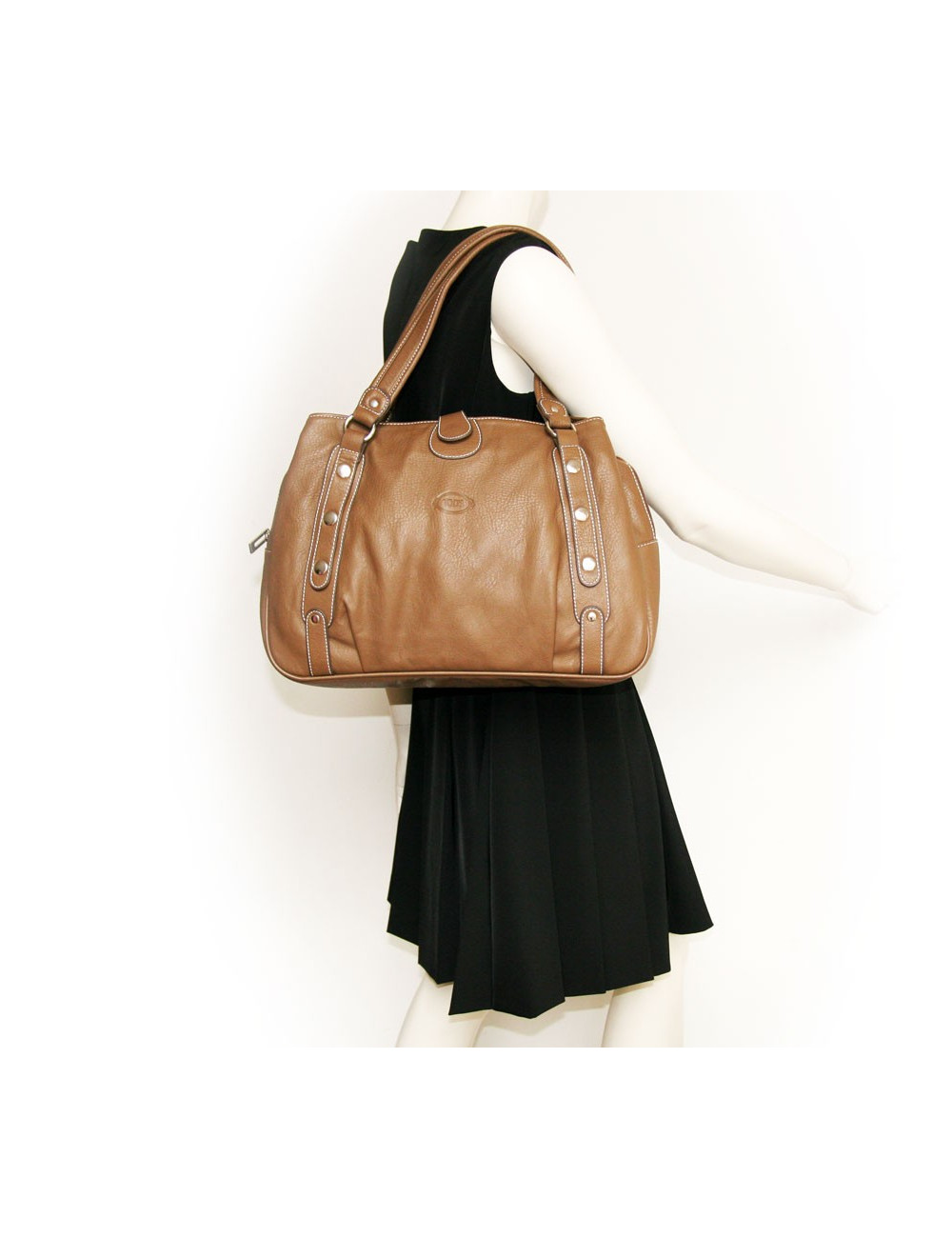 Sac TOD'S en cuir marron