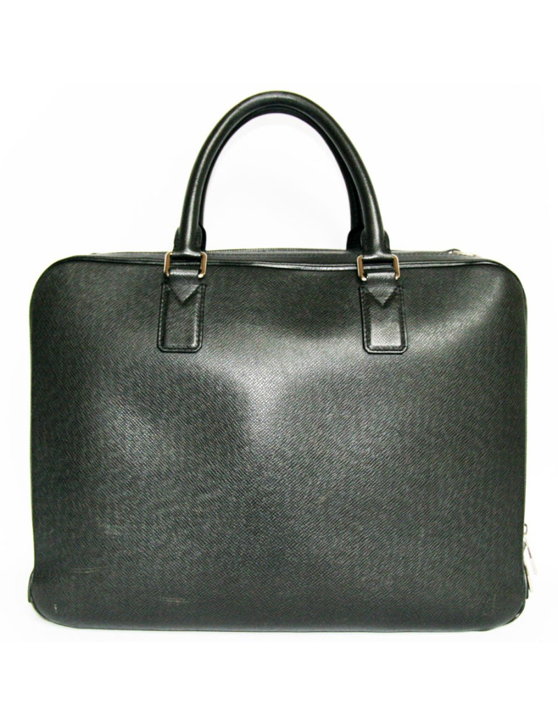 Sacoche LOUIS VUITTON en cuir épi noir