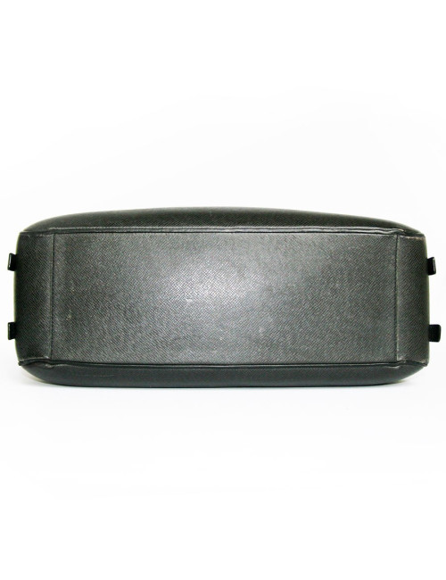 Porte document LOUIS VUITTON en cuir épi noir