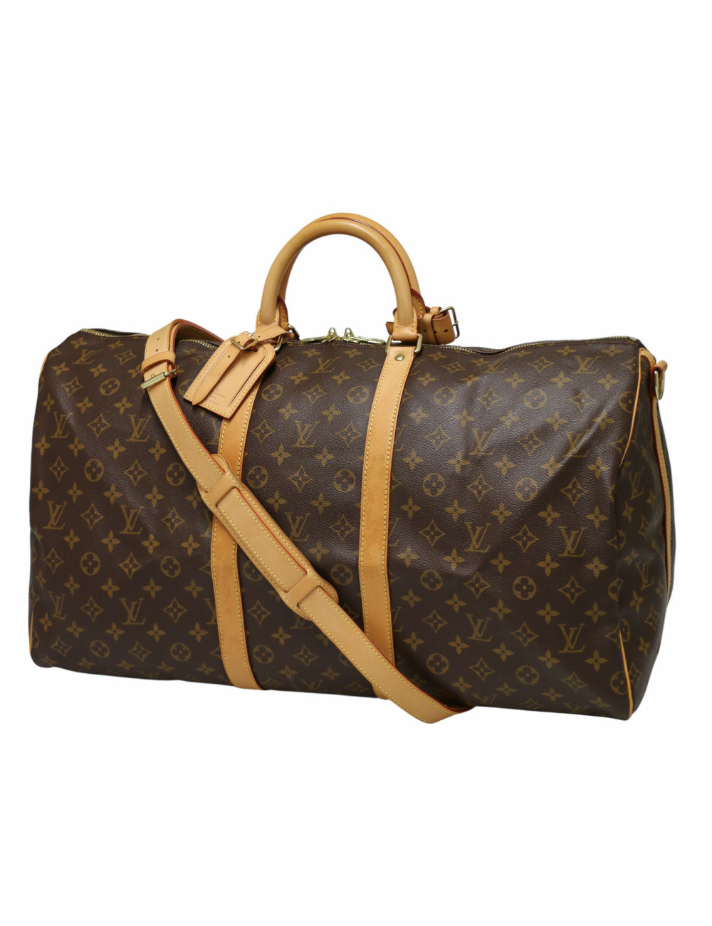 Keepall 55 monogramme avec bandoulière Louis Vuitton