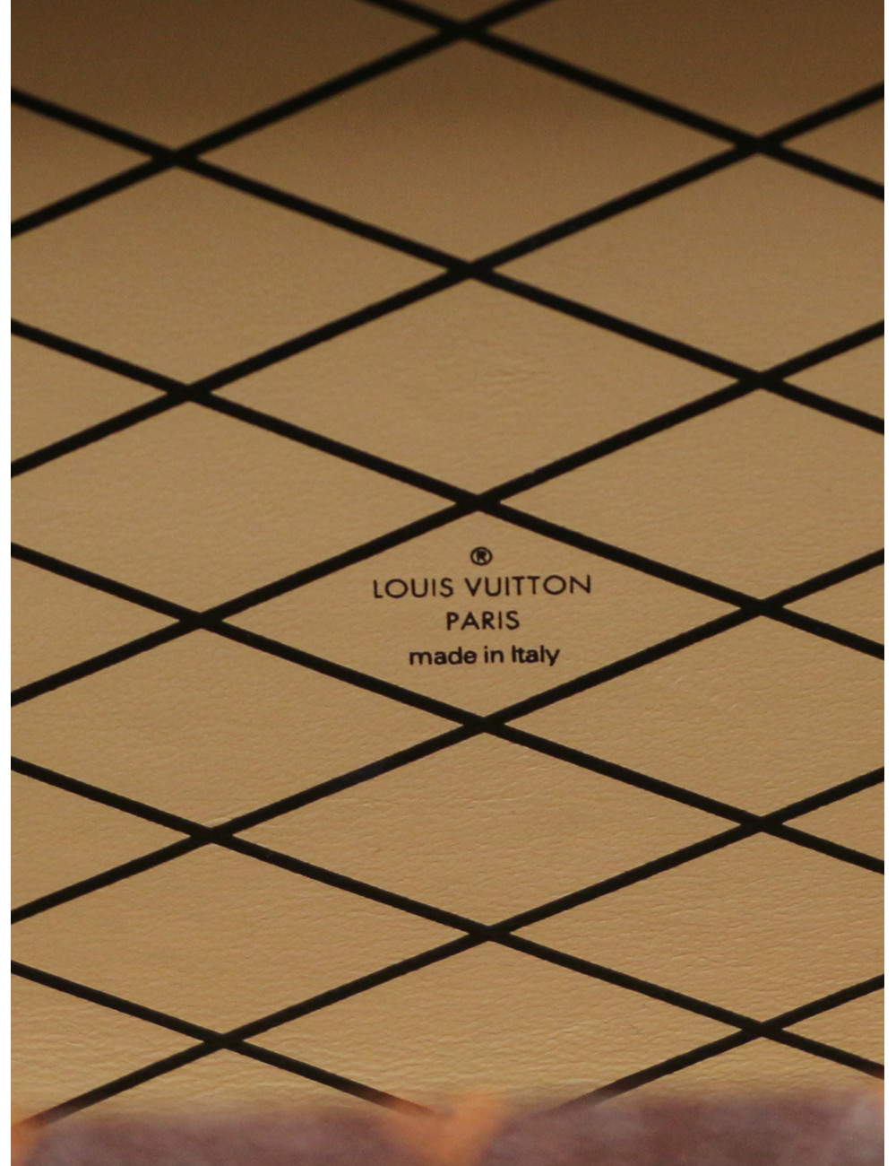 Sac malette Louis Vuitton trompe l'oeil