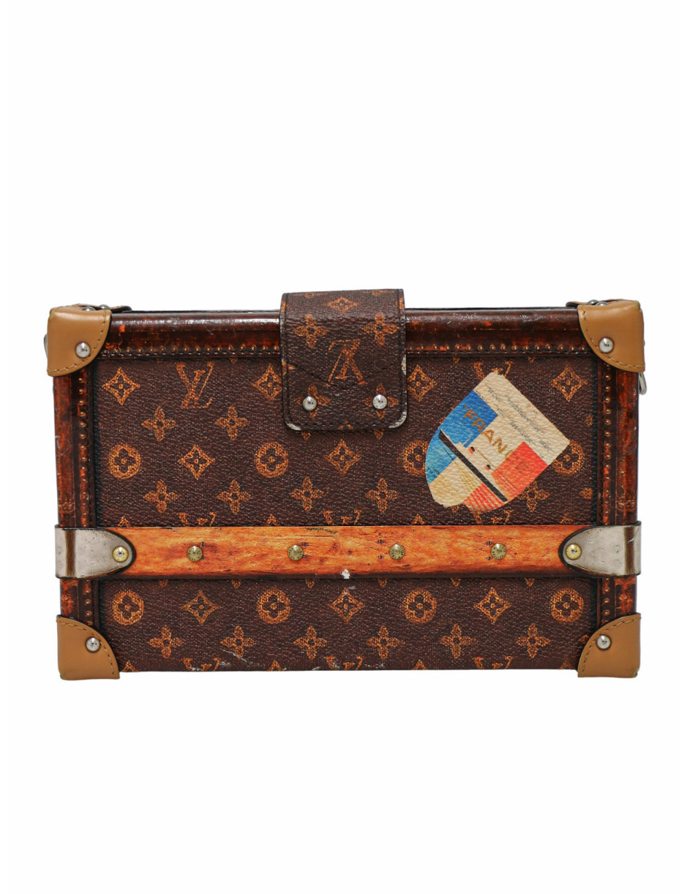 Sac malette Louis Vuitton trompe l'oeil