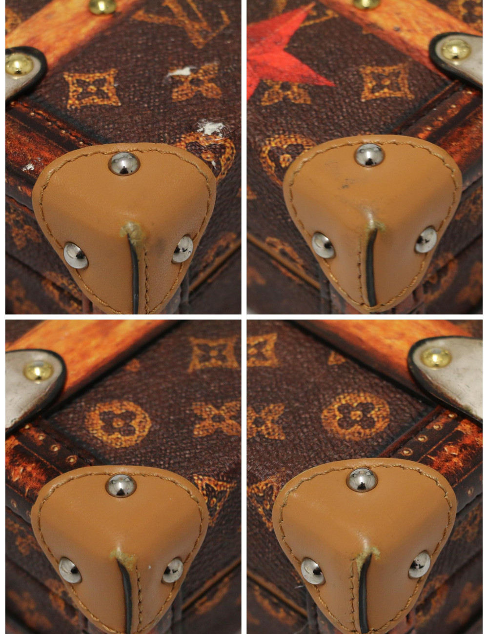 Sac malette Louis Vuitton trompe l'oeil