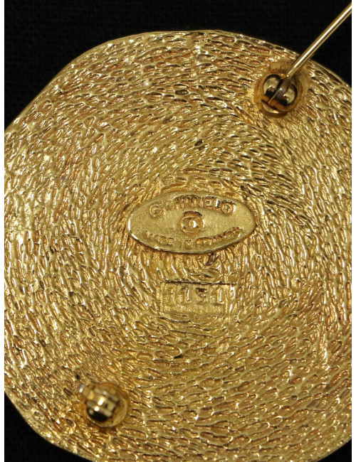 Broche Chanel 31 rue Cambon dorée