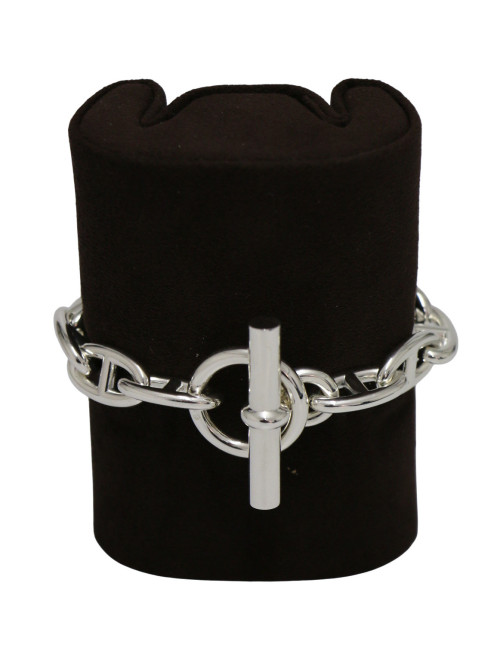 Bracelet Chaîne d'ancre Hermès 12 anneaux MM