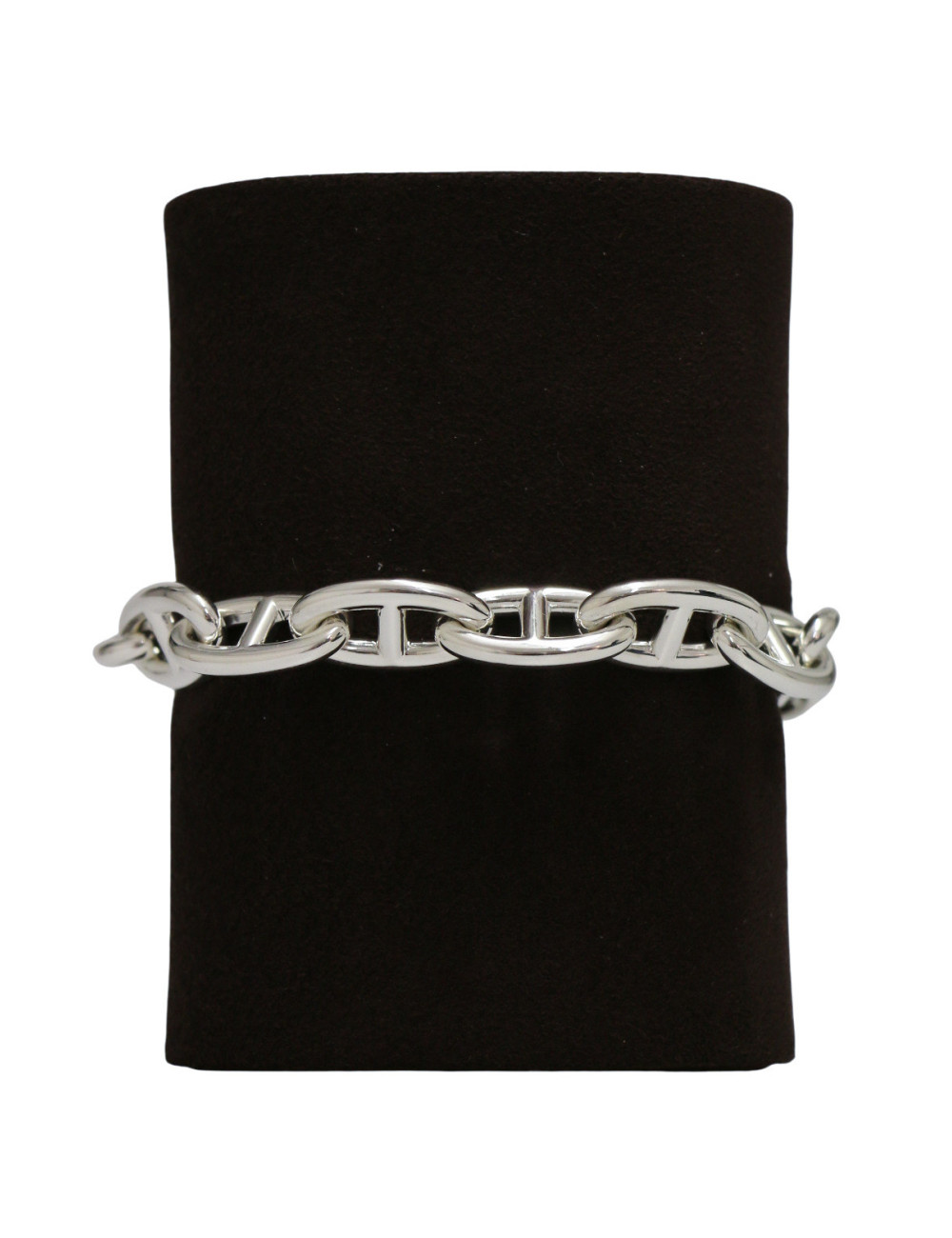 Bracelet Chaîne d'ancre Hermès 12 anneaux MM