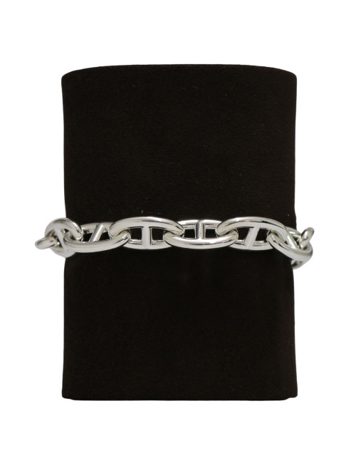 Bracelet Chaîne d'ancre Hermès 12 anneaux MM