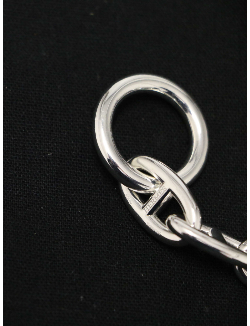 Bracelet Chaîne d'ancre Hermès 12 anneaux MM