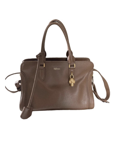 Sac Alexander MsQueen cuir grainé padlock