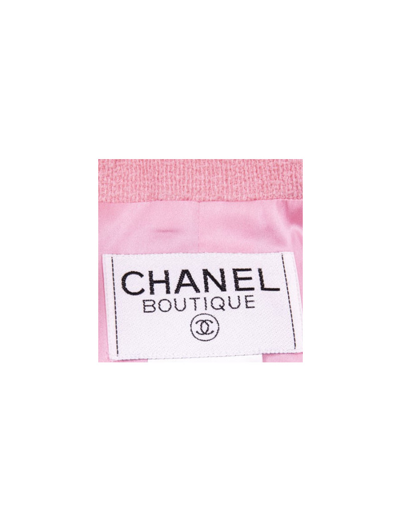 Ensemble CHANEL T40 bubble gum Karl Lagerfeld P/E 1997