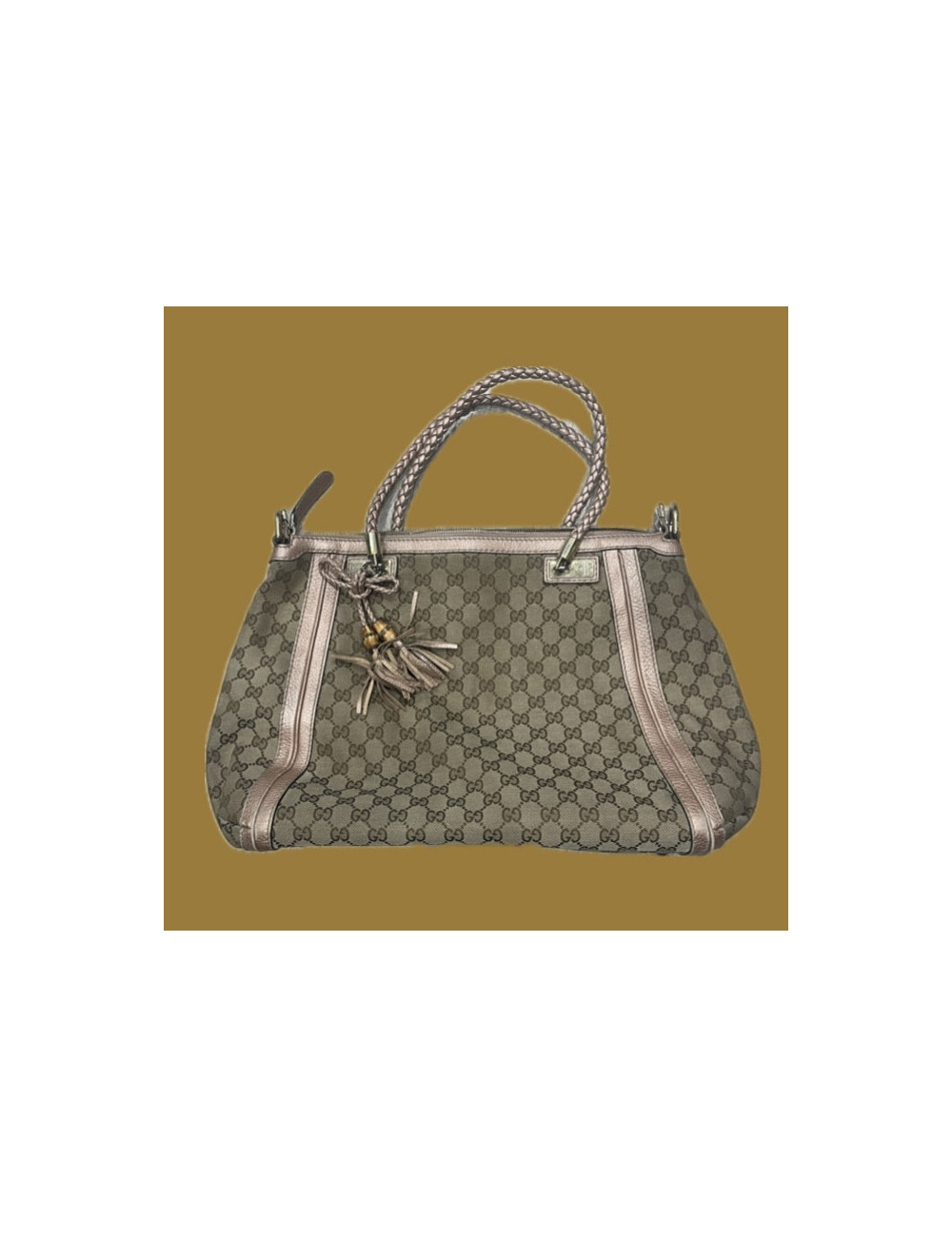 Vintage cabas Gucci Monogram