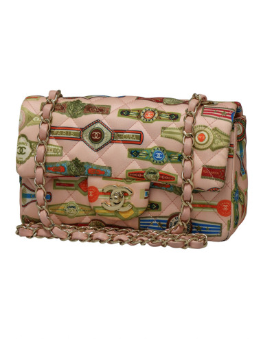 Sac small Chanel Paris Cuba satin