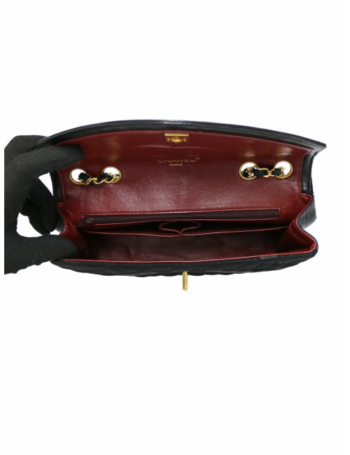 Sac vintage Chanel jersey noir