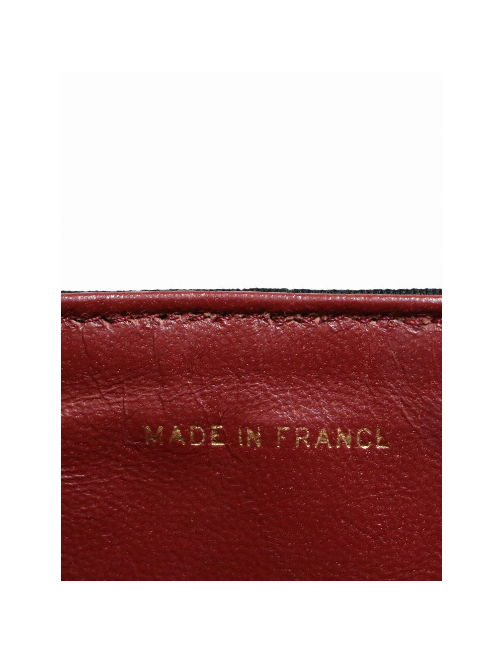 Sac vintage Chanel jersey noir