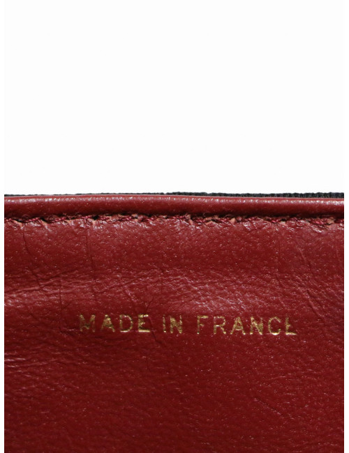 Sac vintage Chanel jersey noir