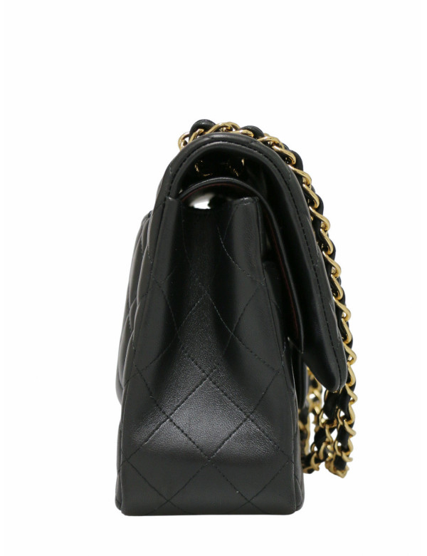 Jumbo CHANEL cuir d'agneau noir 2