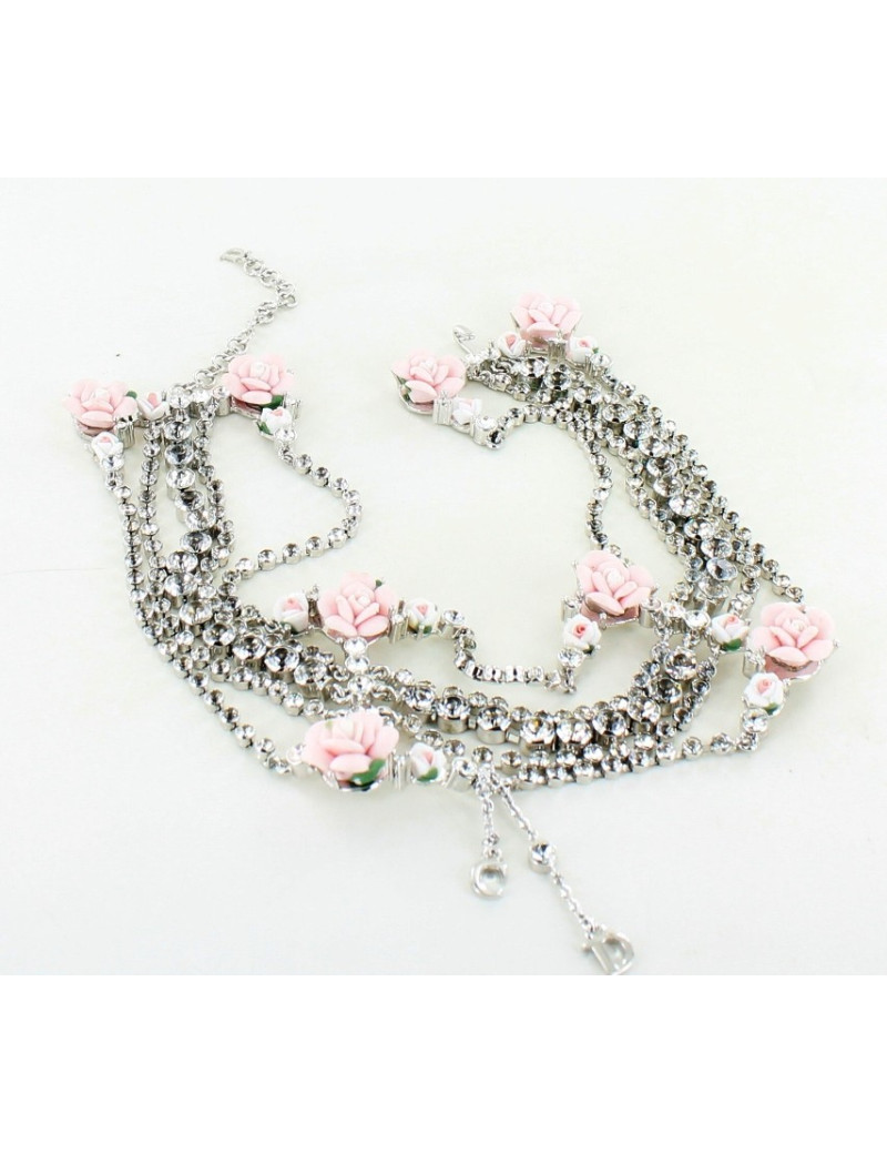 collier CHRISTIAN DIOR strass