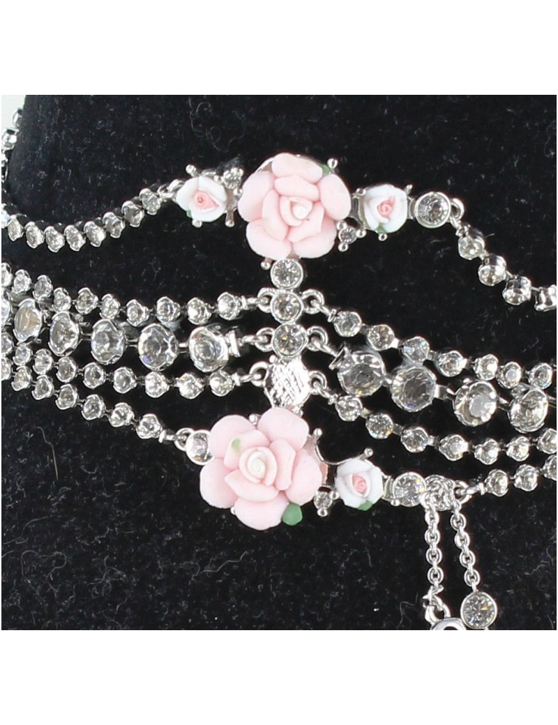 collier CHRISTIAN DIOR strass