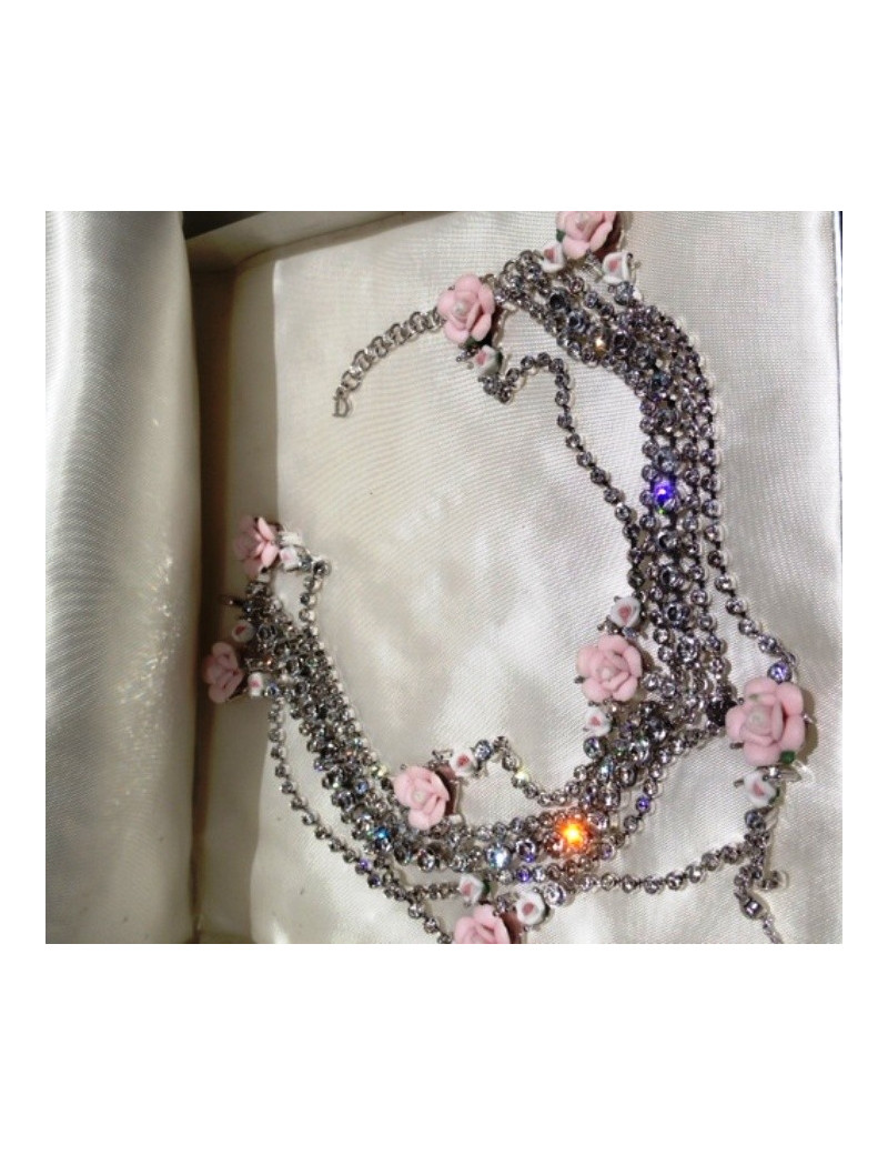 collier CHRISTIAN DIOR strass