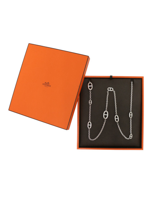 Sautoir Farandole 120 Hermès argent