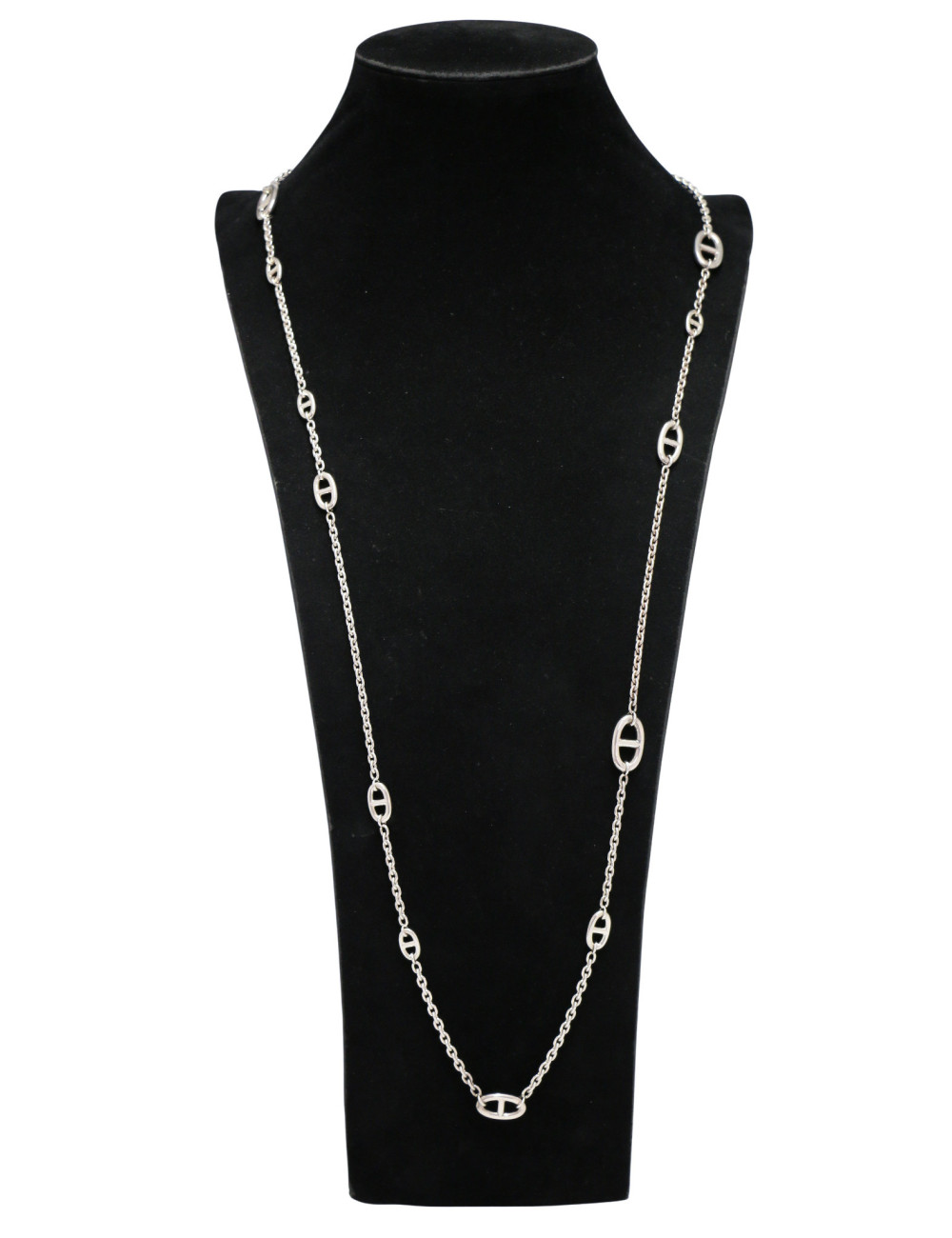 Sautoir Farandole 120 Hermès argent