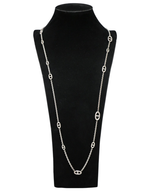 Sautoir Farandole 120 Hermès argent