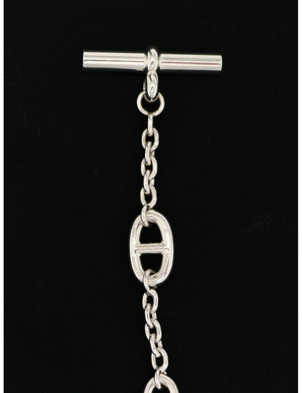 Sautoir Farandole 120 Hermès argent