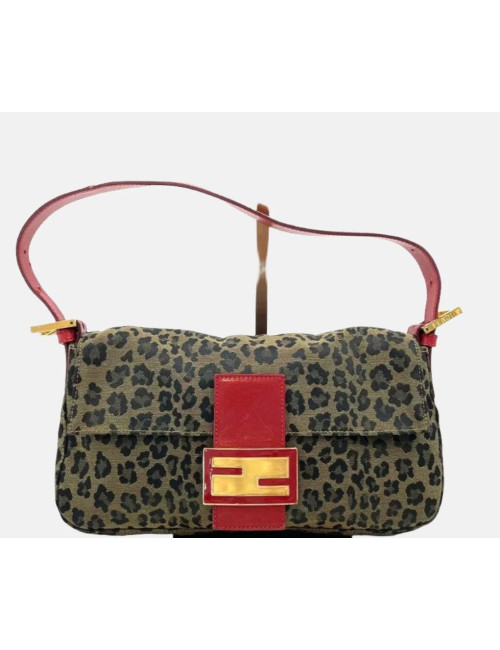 Sac Baguette FENDI toile