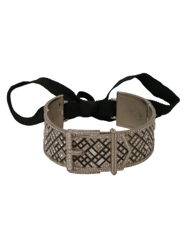 Collier ras de cou Chanel boucle sertie