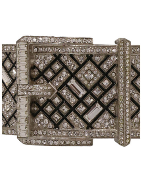 Collier ras de cou Chanel boucle sertie